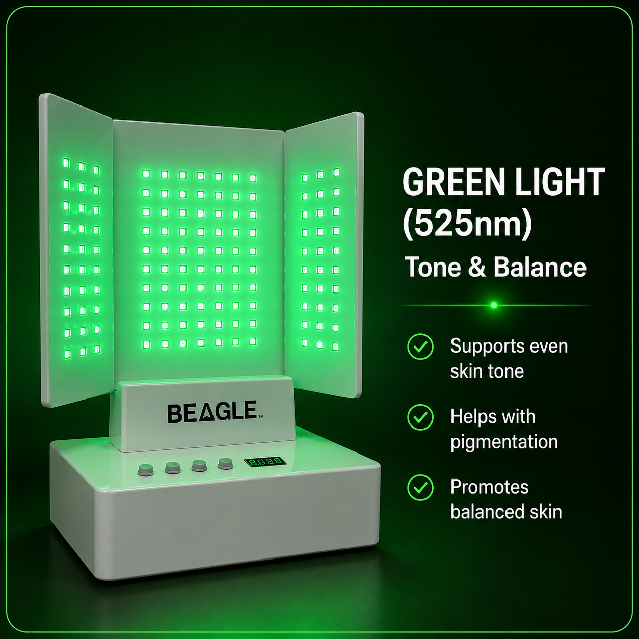 Dermatologist-Backed Light Therapy Device for Acne, Aging & Hair Loss—Clinical Results, Home Use