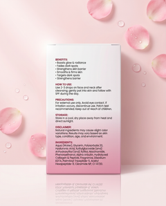 BeagleX Multi-Peptide Serum | Peptides + Niacinamide + Alpha Arbutin + Ceramide | Glow & Radiance, Fades Dark Spots – 30ml