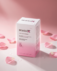 BeagleX Multi-Peptide Serum | Peptides + Niacinamide + Alpha Arbutin + Ceramide | Glow & Radiance, Fades Dark Spots – 30ml